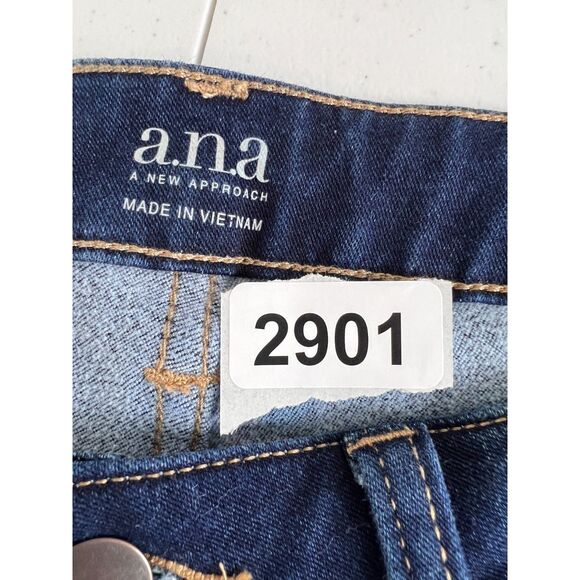 a.n.a A New Approach Women's Jegging Jeans Dark Wash Size 6 - Picture 8 of 8